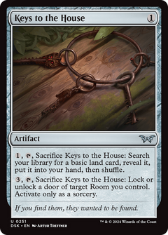 Keys to the House (251) [Duskmourn: House of Horror] foil - Deck Out Gaming