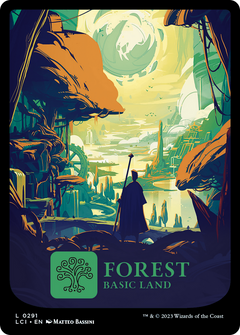 Forest (0291) (291) [The Lost Caverns of Ixalan] foil - Deck Out Gaming