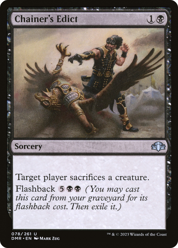 Chainer's Edict (78) [Dominaria Remastered] foil - Deck Out Gaming