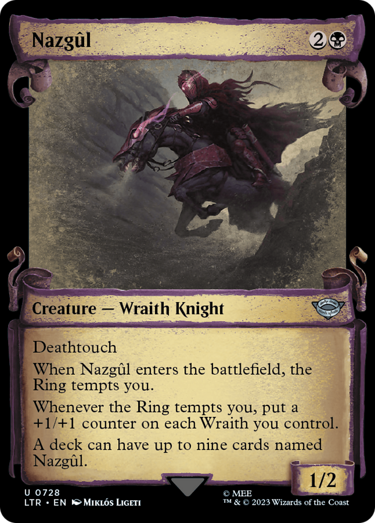 Nazgul (0728) (Showcase Scrolls) (728) [The Lord of the Rings: Tales of Middle-earth] - Deck Out Gaming