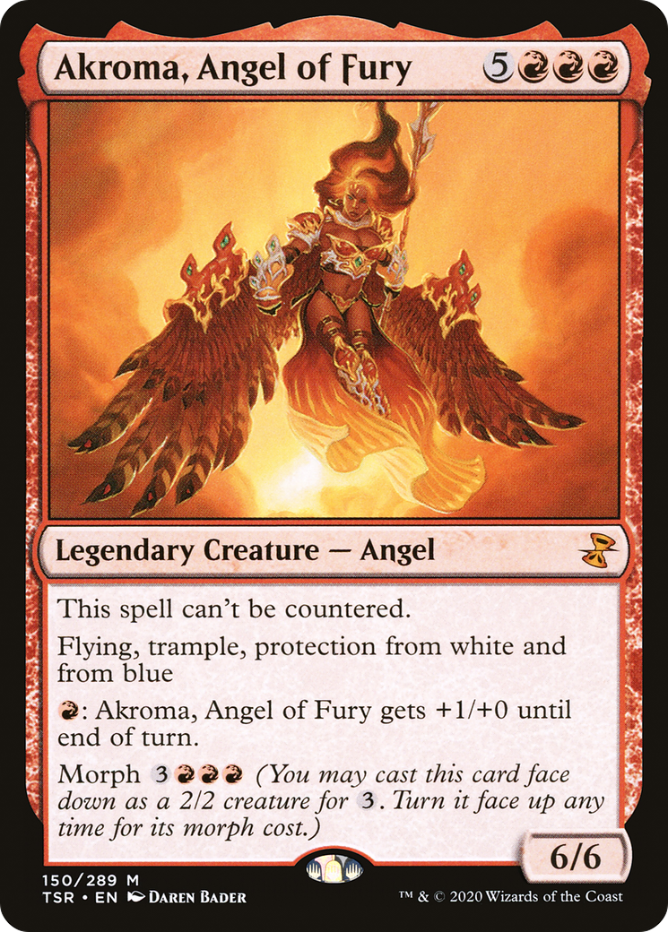 Akroma, Angel of Fury (150) [Time Spiral Remastered] - Deck Out Gaming
