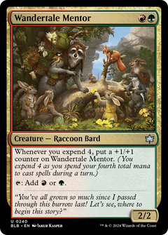 Wandertale Mentor (240) [Bloomburrow] foil - Deck Out Gaming