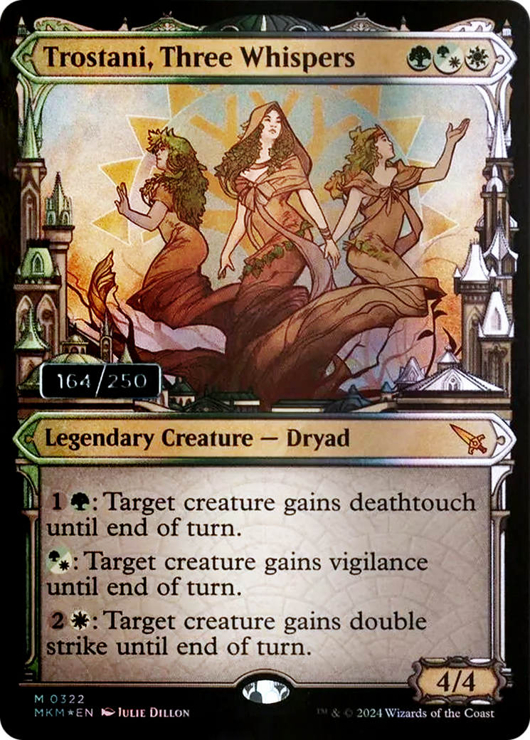 Trostani, Three Whispers (Serial Numbered) (322) [Murders at Karlov Manor] foil - Deck Out Gaming
