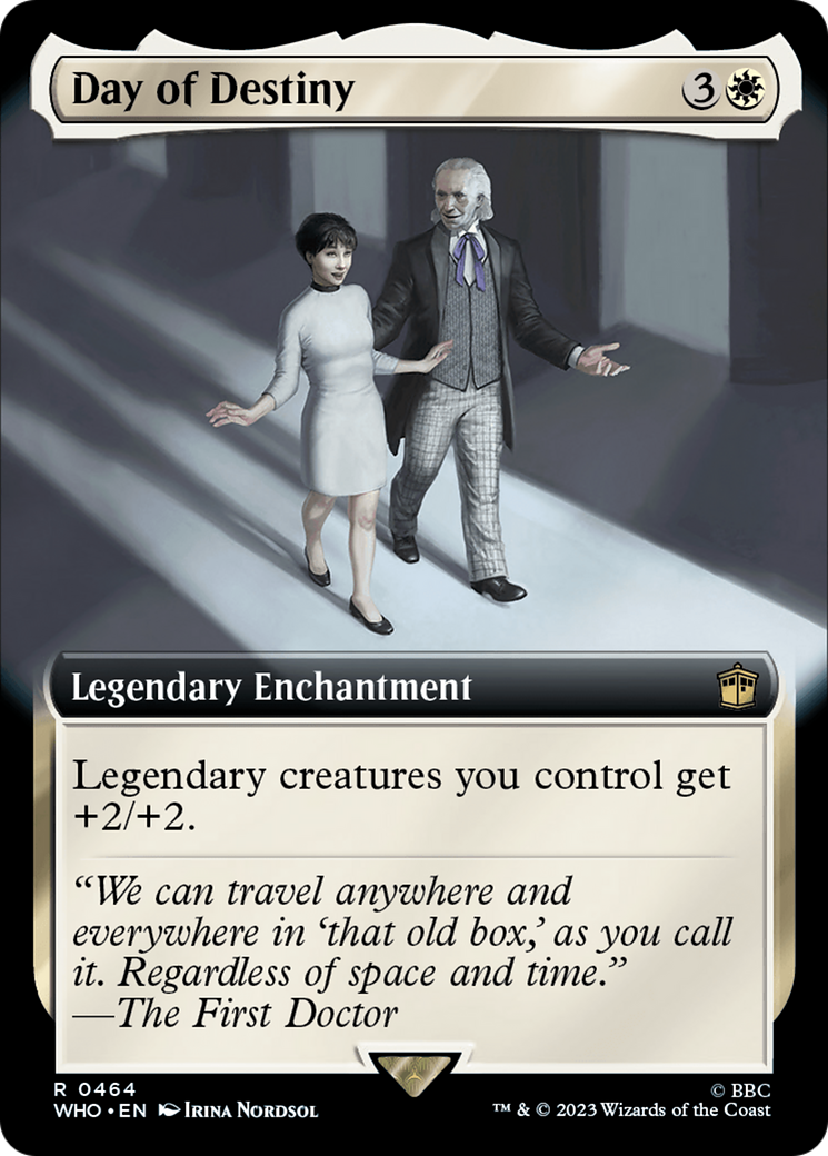 Day of Destiny (Extended Art) (464) [Doctor Who] foil - Deck Out Gaming