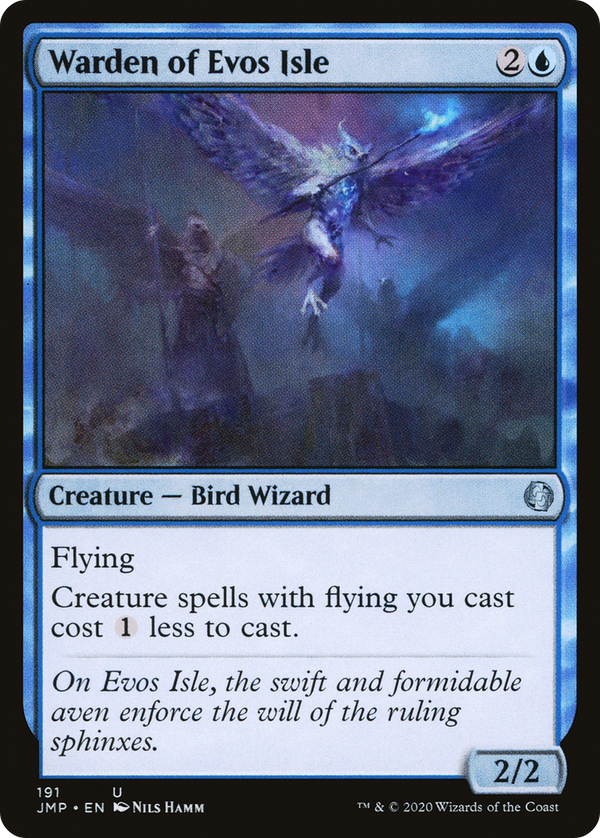 Warden of Evos Isle (191) [Jumpstart] - Deck Out Gaming