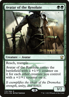 Avatar of the Resolute (175s) [Prerelease Cards] foil - Deck Out Gaming
