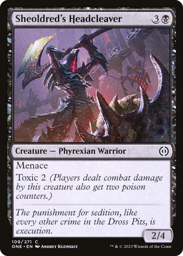 Sheoldred's Headcleaver (109) [Phyrexia: All Will Be One] - Deck Out Gaming