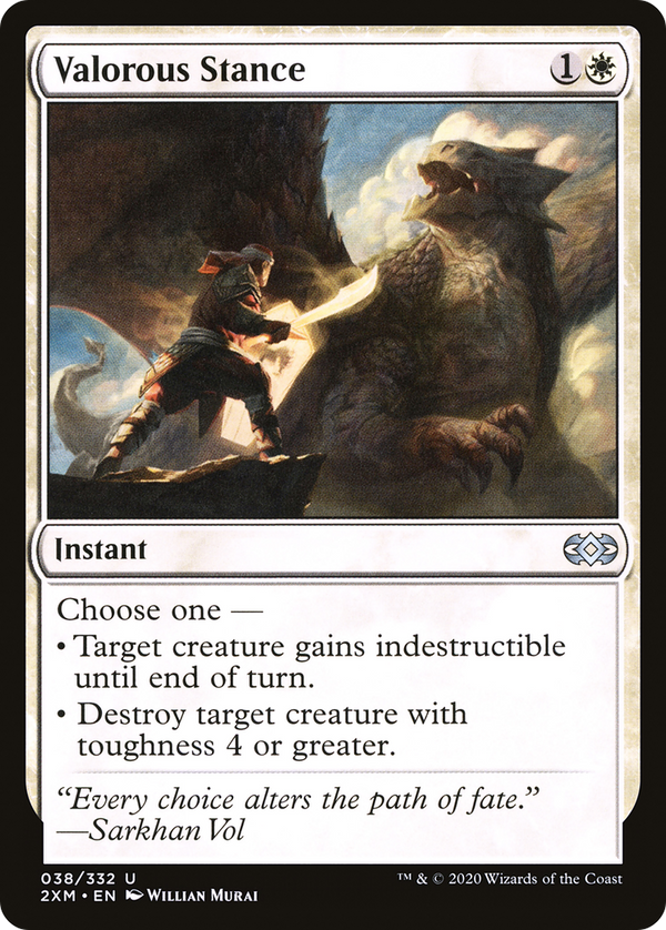 Valorous Stance (38) [Double Masters] foil - Deck Out Gaming