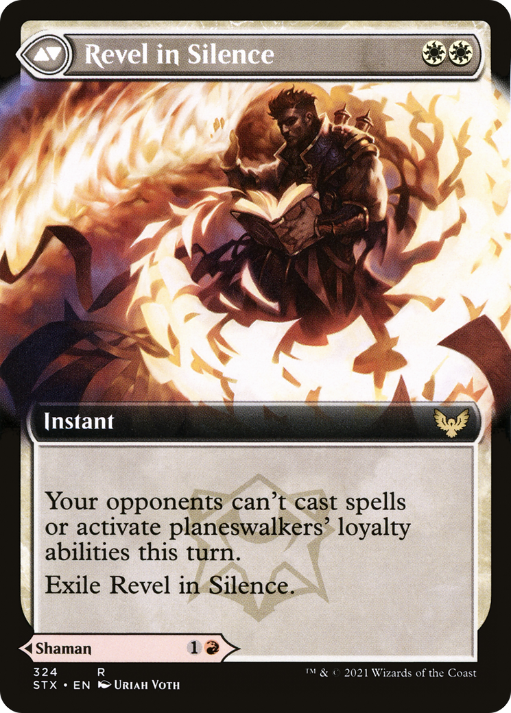 Flamescroll Celebrant (Extended Art) (324) [Strixhaven: School of Mages] foil - Deck Out Gaming