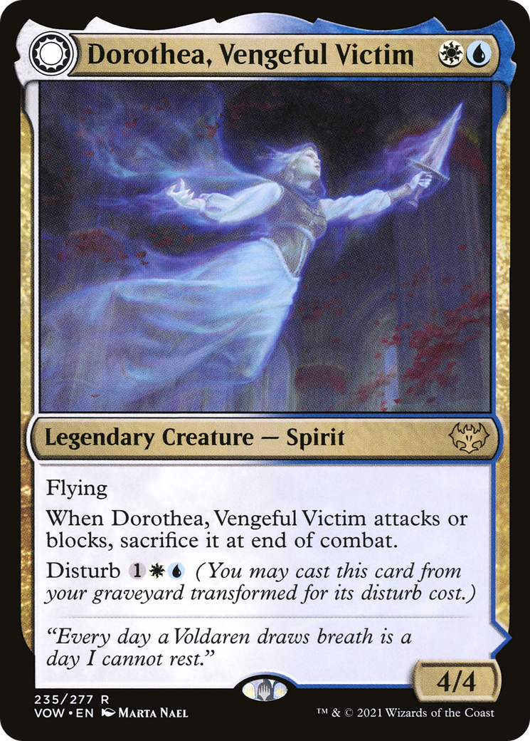 Dorothea, Vengeful Victim (235) [Innistrad: Crimson Vow] - Deck Out Gaming