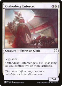 Orthodoxy Enforcer (25) [Phyrexia: All Will Be One] - Deck Out Gaming