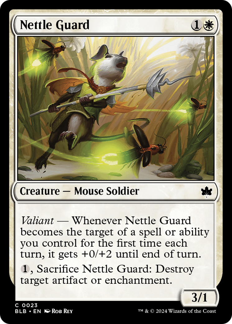Nettle Guard (23) [Bloomburrow] foil - Deck Out Gaming