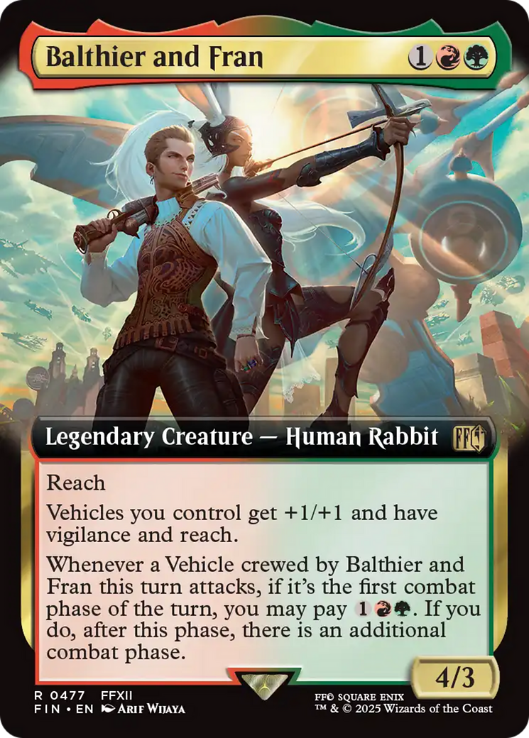 Balthier and Fran (477) [FINAL FANTASY] foil - Deck Out Gaming