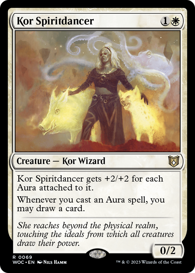 Kor Spiritdancer (69) [Wilds of Eldraine Commander] - Deck Out Gaming