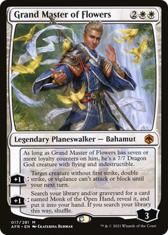 Grand Master of Flowers (17) [Adventures in the Forgotten Realms] foil - Deck Out Gaming