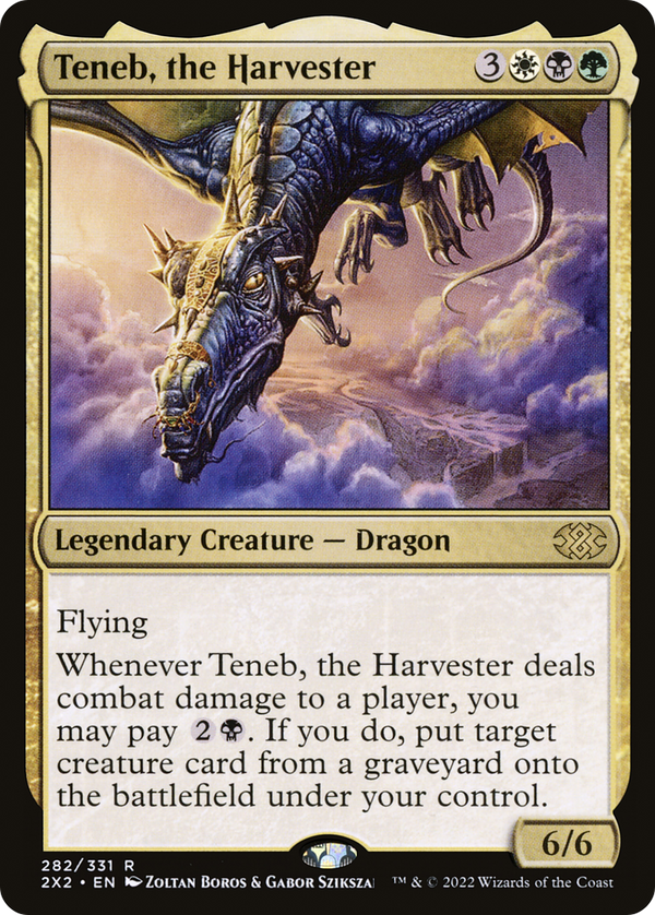 Teneb, the Harvester (282) [Double Masters 2022] - Deck Out Gaming
