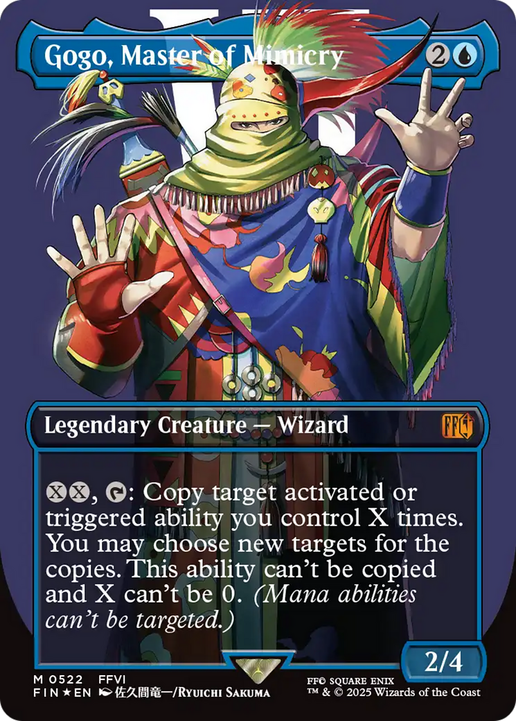 Gogo, Master of Mimicry (522) (Surge Foil) [FINAL FANTASY] foil - Deck Out Gaming