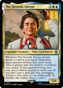 The Seventh Doctor (Surge Foil) (763) [Doctor Who] foil - Deck Out Gaming