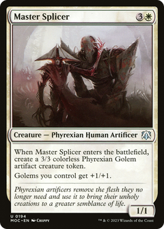 Master Splicer (194) [March of the Machine Commander] - Deck Out Gaming