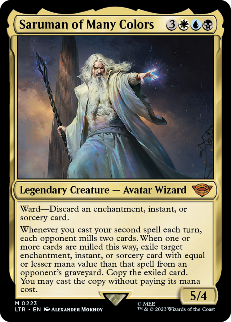 Saruman of Many Colors (223) [The Lord of the Rings: Tales of Middle-earth] - Deck Out Gaming