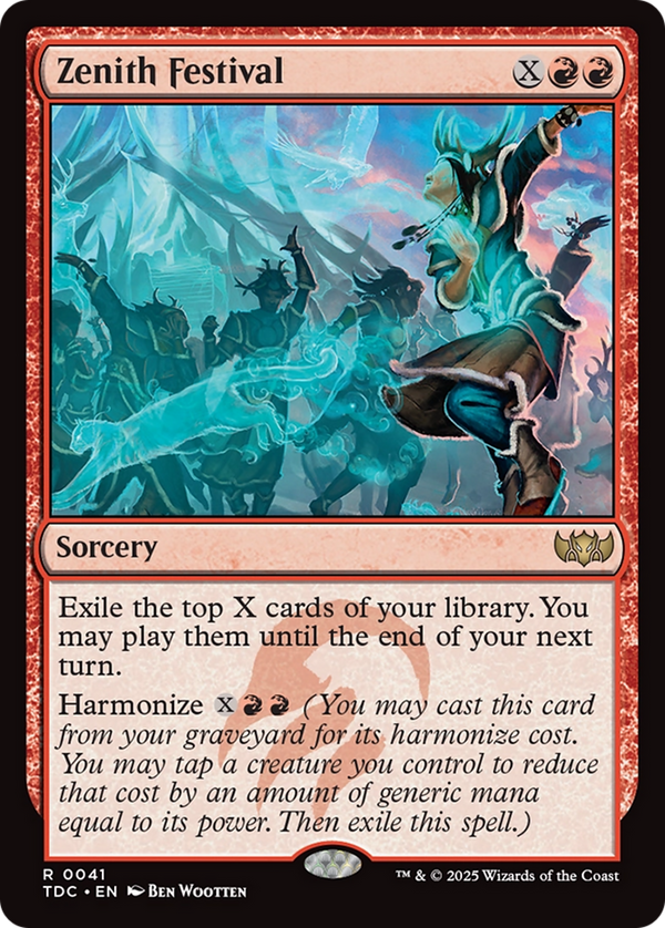 Zenith Festival (41) [Commander: Tarkir: Dragonstorm] - Deck Out Gaming