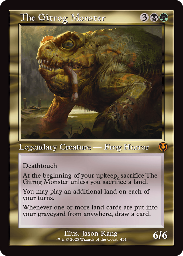 The Gitrog Monster (Retro Frame) (431) [Innistrad Remastered] - Deck Out Gaming