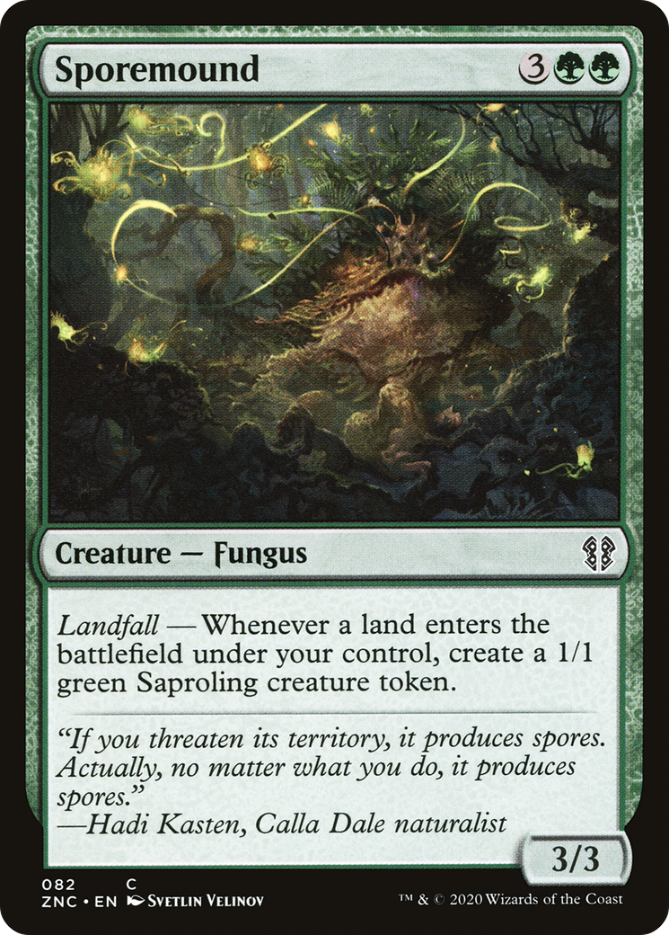 Sporemound (82) [Commander: Zendikar Rising] - Deck Out Gaming