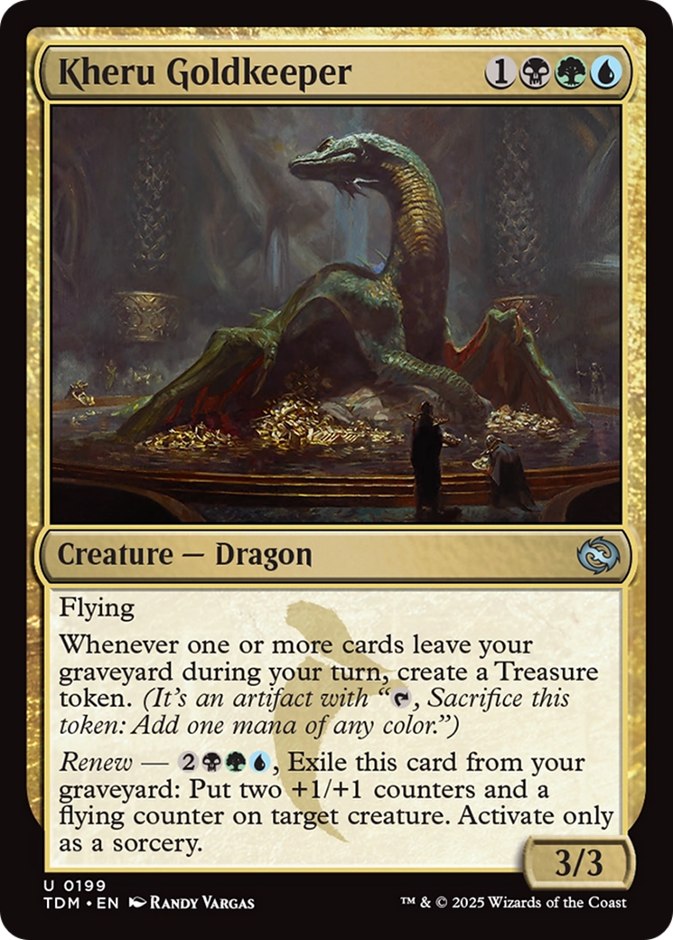 Kheru Goldkeeper (199) [Tarkir: Dragonstorm] foil - Deck Out Gaming