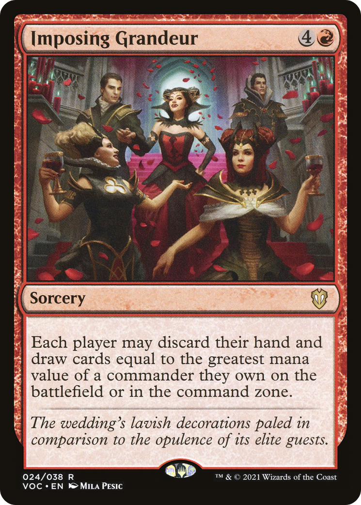 Imposing Grandeur (24) [Commander: Innistrad: Crimson Vow] - Deck Out Gaming