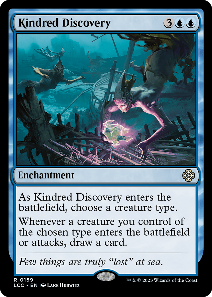 Kindred Discovery (159) [The Lost Caverns of Ixalan Commander] - Deck Out Gaming