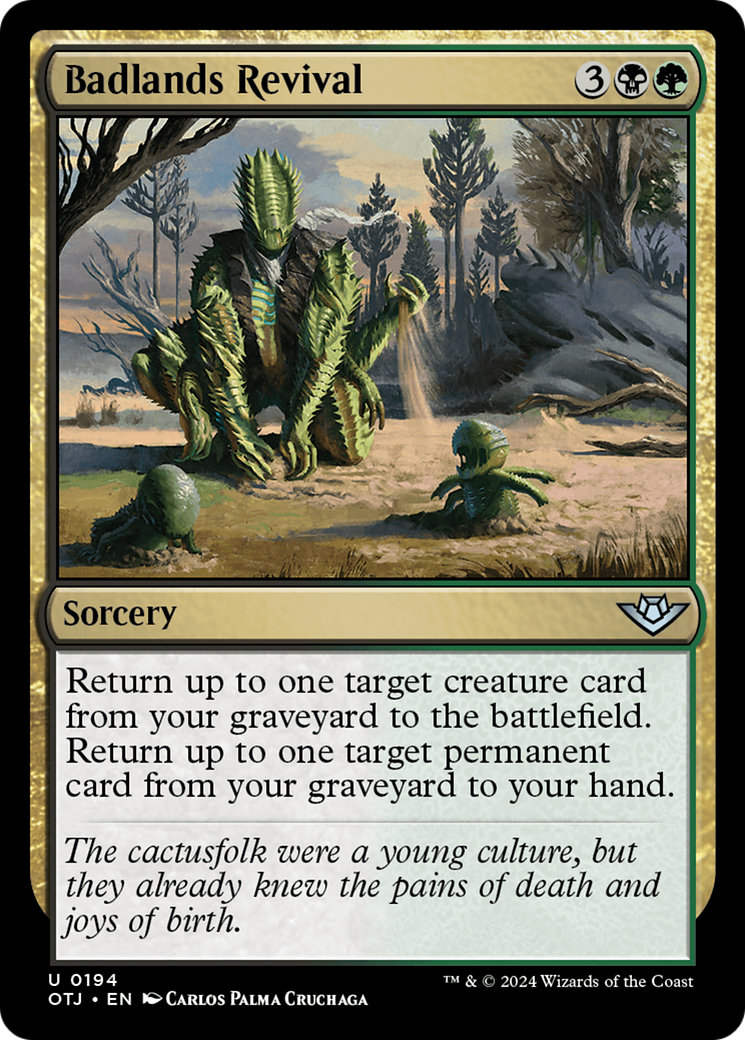 Badlands Revival (194) [Outlaws of Thunder Junction] foil - Deck Out Gaming