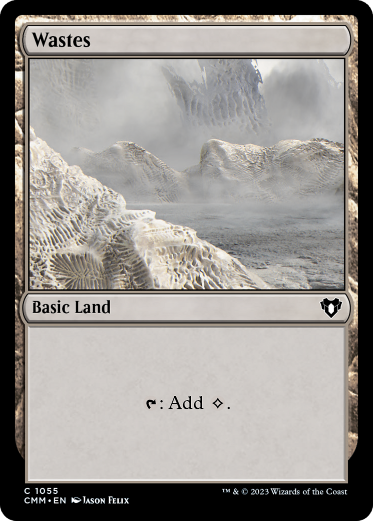 Wastes (1055) (1055) [Commander Masters] - Deck Out Gaming