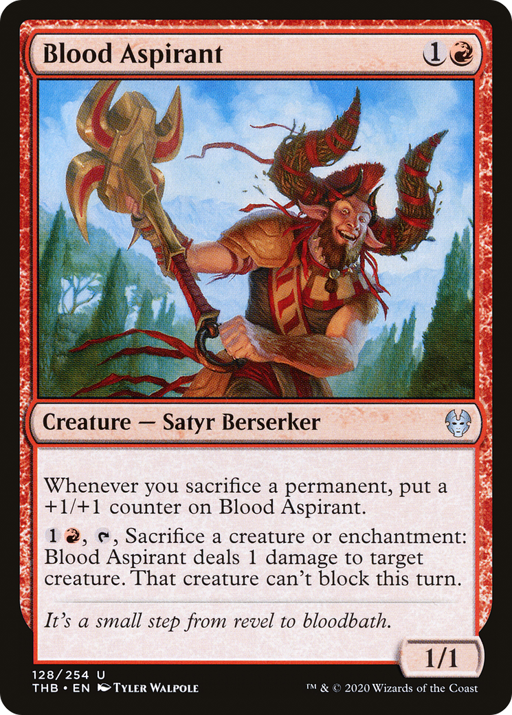 Blood Aspirant (128) [Theros Beyond Death] foil - Deck Out Gaming