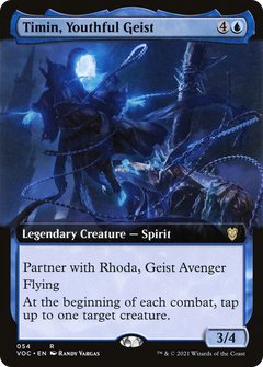 Timin, Youthful Geist (Extended Art) (54) [Commander: Innistrad: Crimson Vow] - Deck Out Gaming