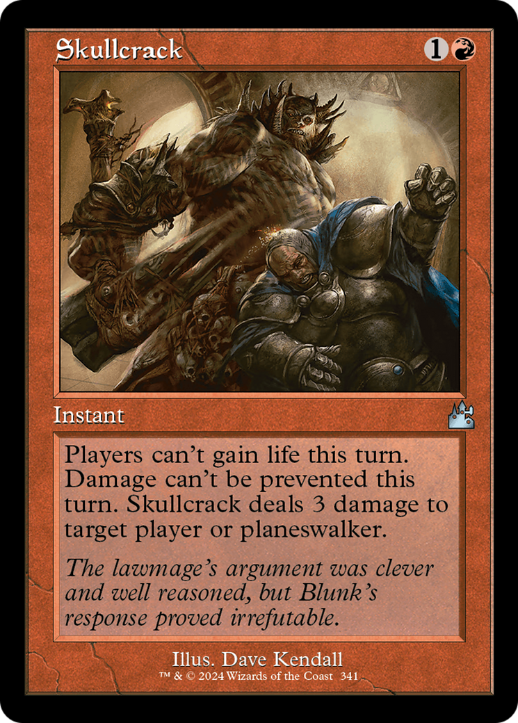 Skullcrack (Retro Frame) (341) [Ravnica Remastered] foil - Deck Out Gaming