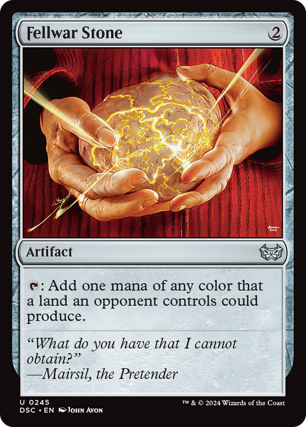Fellwar Stone (245) [Duskmourn: House of Horror Commander] - Deck Out Gaming