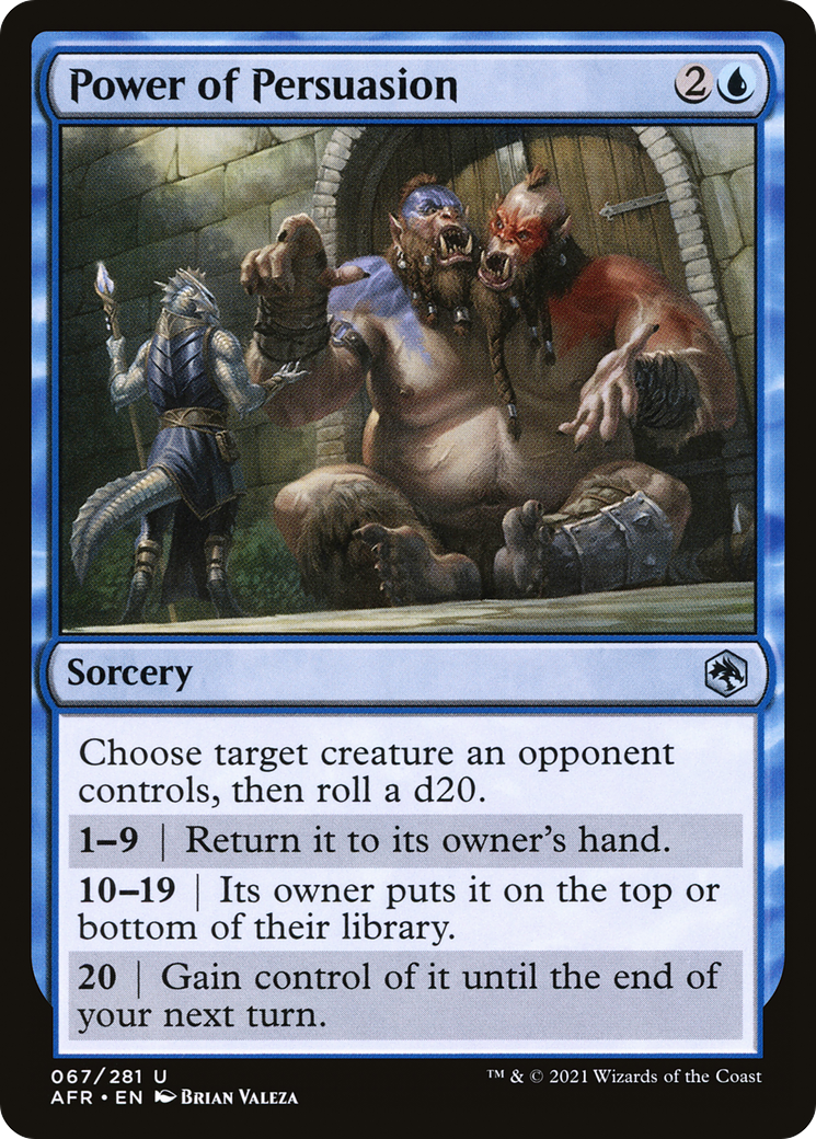 Power of Persuasion (67) [Adventures in the Forgotten Realms] foil - Deck Out Gaming