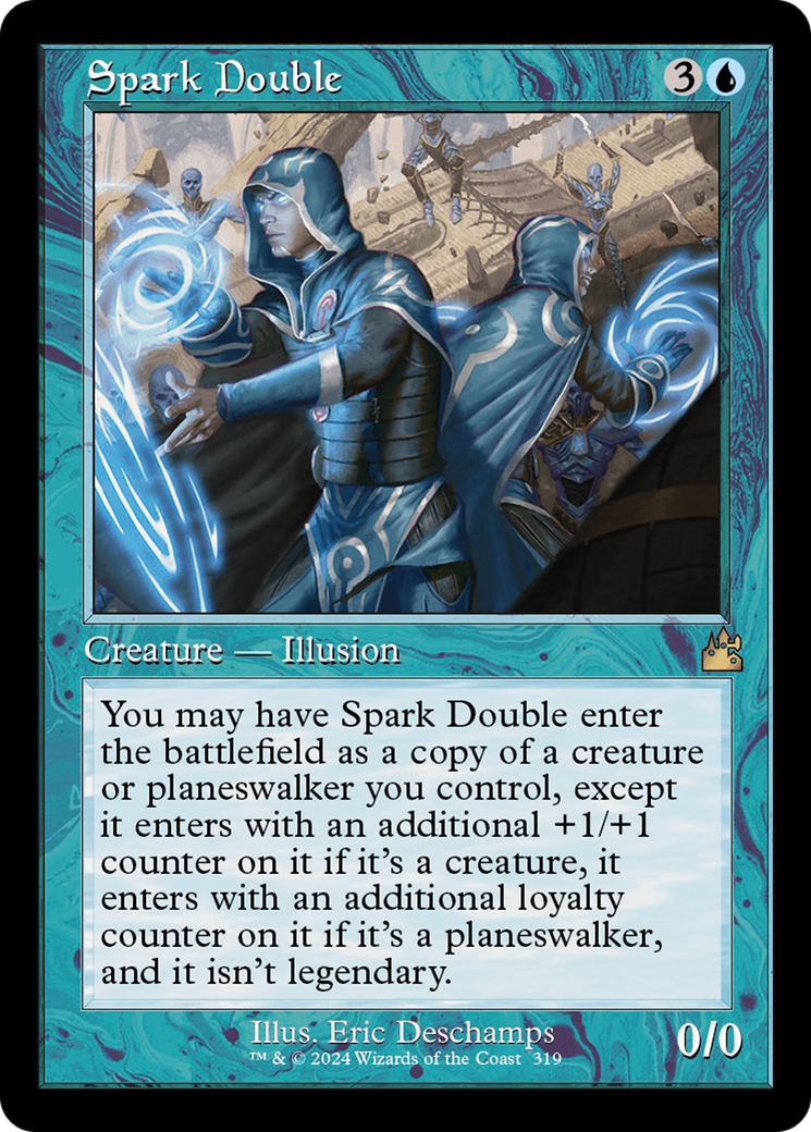 Spark Double (Retro Frame) (319) [Ravnica Remastered] - Deck Out Gaming