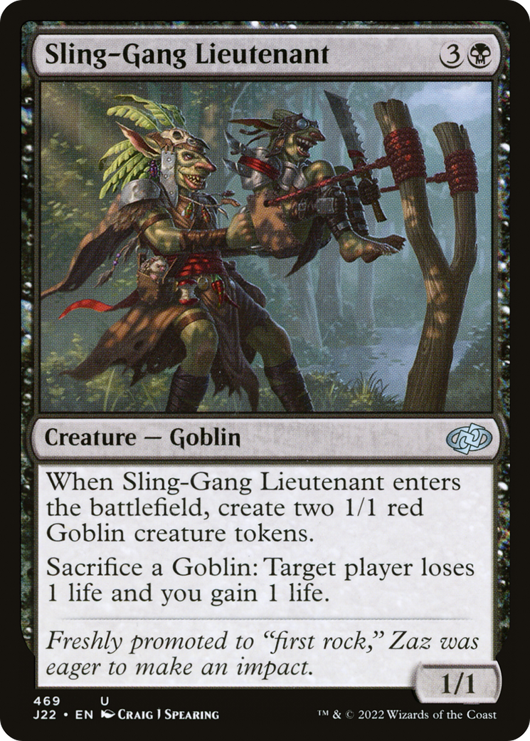 Sling-Gang Lieutenant (469) [Jumpstart 2022] - Deck Out Gaming