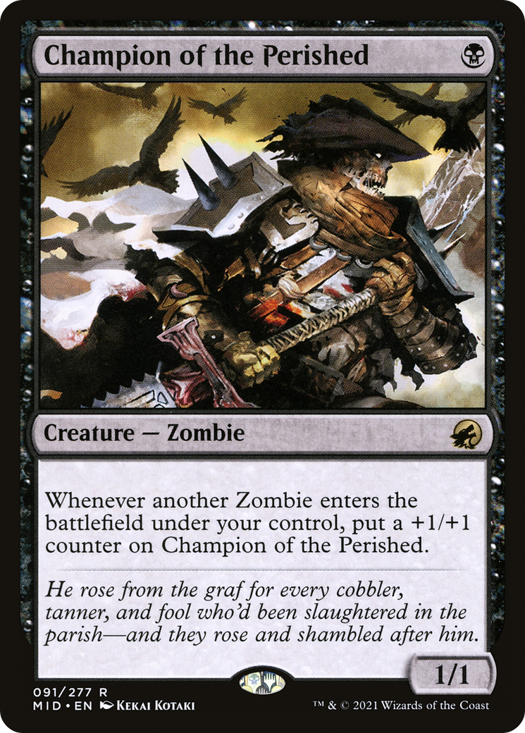 Champion of the Perished (91) [Innistrad: Midnight Hunt] - Deck Out Gaming