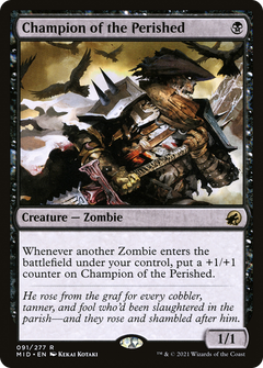 Champion of the Perished (91) [Innistrad: Midnight Hunt] foil - Deck Out Gaming