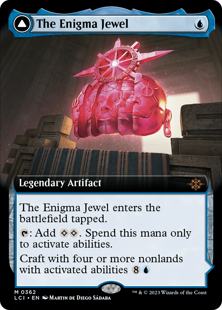 The Enigma Jewel (Extended Art) (362) [The Lost Caverns of Ixalan] - Deck Out Gaming