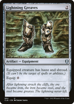 Lightning Greaves (864) [Commander Legends: Battle for Baldur's Gate] - Deck Out Gaming