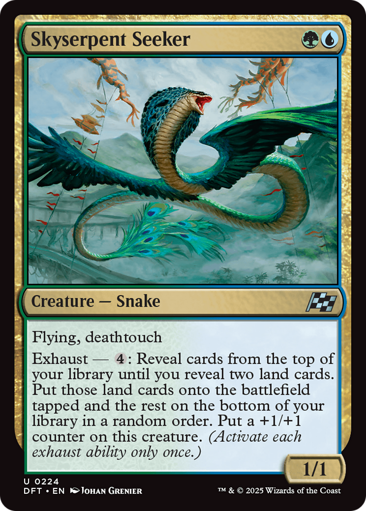 Skyserpent Seeker (224) [Aetherdrift] - Deck Out Gaming