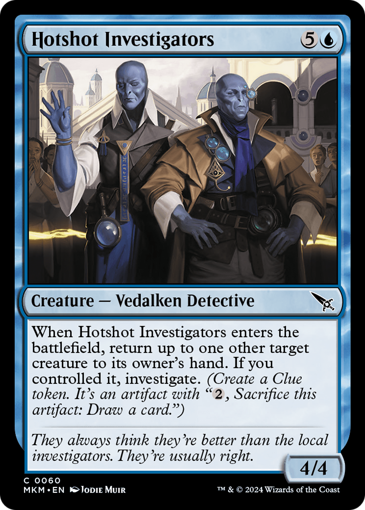 Hotshot Investigators (60) [Murders at Karlov Manor] foil - Deck Out Gaming