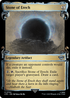 Stone of Erech (Showcase Scrolls) (702) [The Lord of the Rings: Tales of Middle-earth] foil - Deck Out Gaming