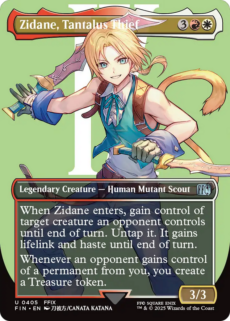 Zidane, Tantalus Thief (405) [FINAL FANTASY] - Deck Out Gaming