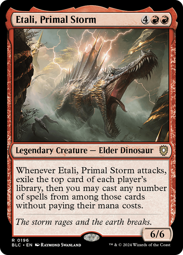 Etali, Primal Storm (196) [Bloomburrow Commander] - Deck Out Gaming