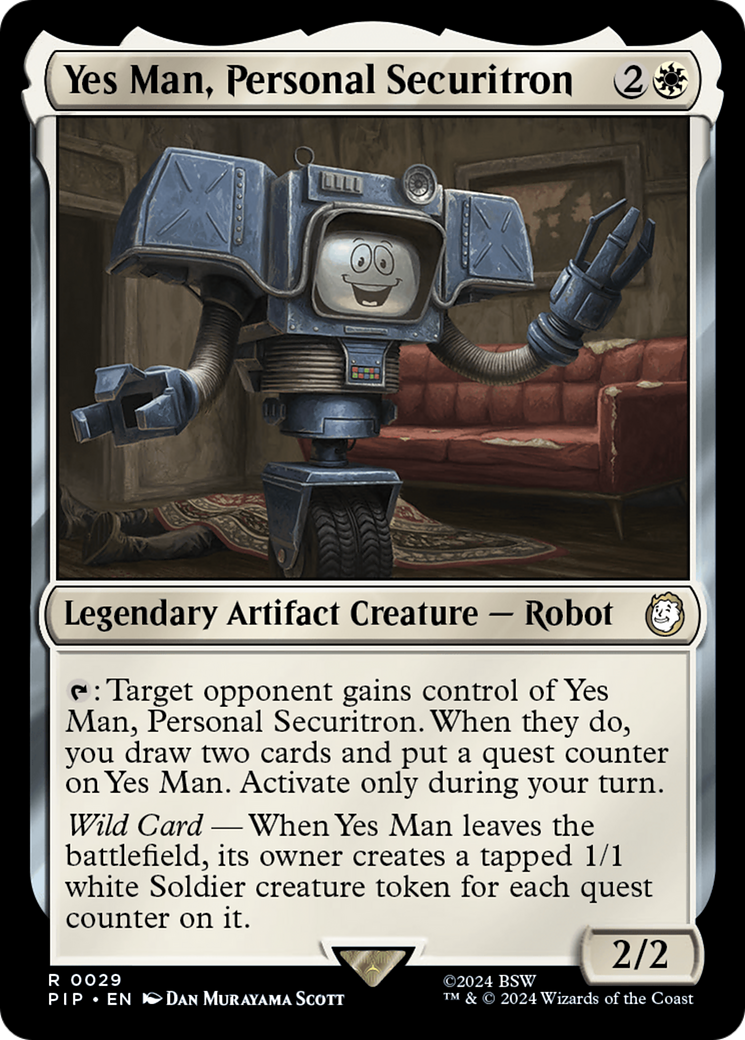 Yes Man, Personal Securitron (29) [Fallout] foil - Deck Out Gaming
