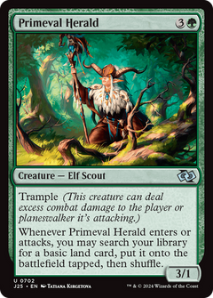 Primeval Herald (702) [Foundations Jumpstart] - Deck Out Gaming